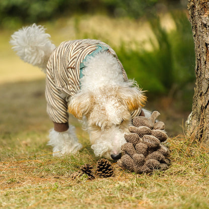 Pinecone Snuffle & Squeak Dog Toy