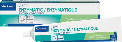 Virbac | C.E.T. Enzymatic Vanilla Mint Flavored Dog & Cat Toothpaste, 70 gram