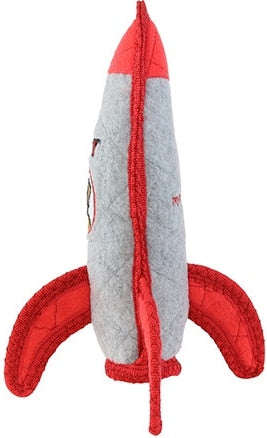 Tuffy's Transportation Rocket Ship Dog Toy