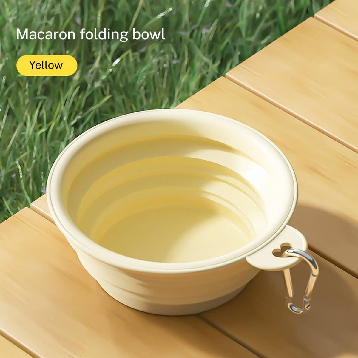 Collapsible Portable Pet Travel Feeding or Water Bowl