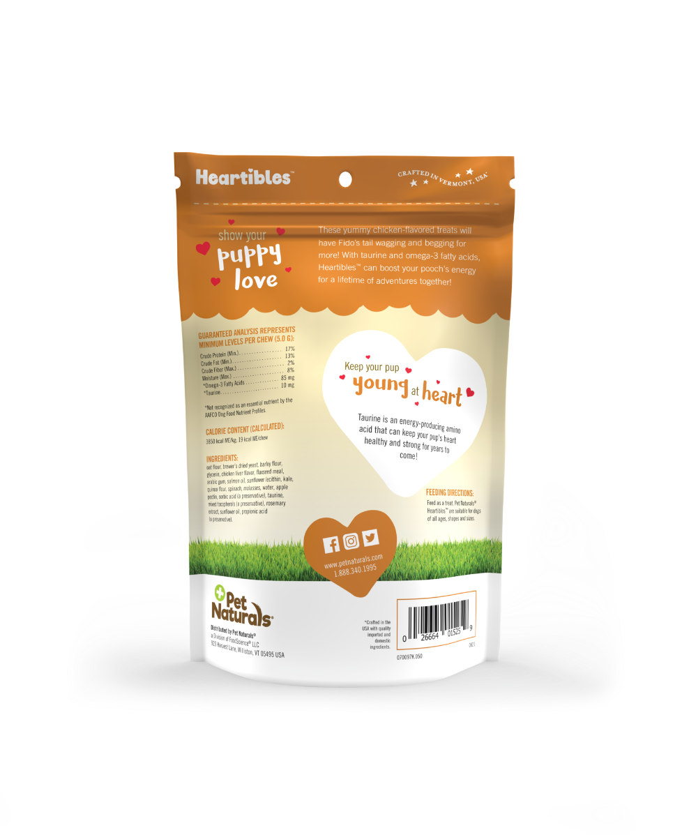 Pet Naturals Dog Heartibles Healthy Chicken 8.8oz