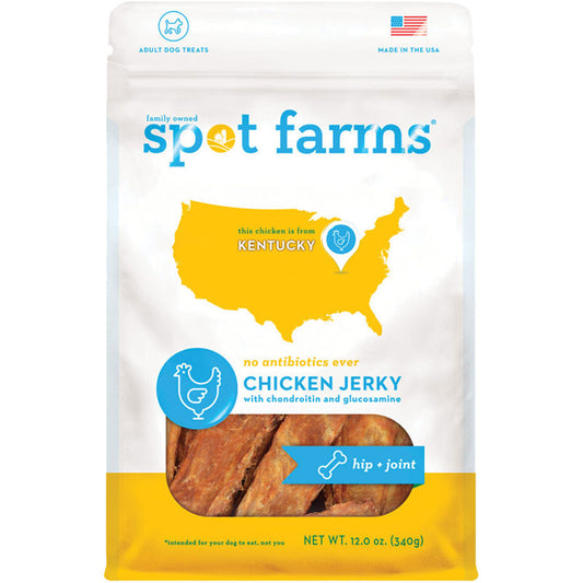 Spot Farms Dog Grain Free Jerky Hip & Joint Chicken 12oz