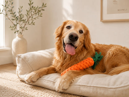 Carrot Rope Toy, Large