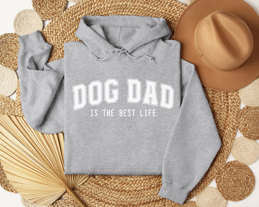 Dog Dad Hoodie, Sport Grey