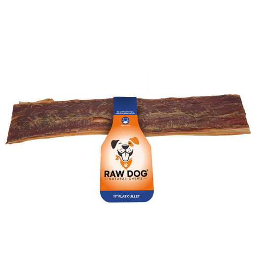 Raw Dog 12″ Flat Beef Gullet