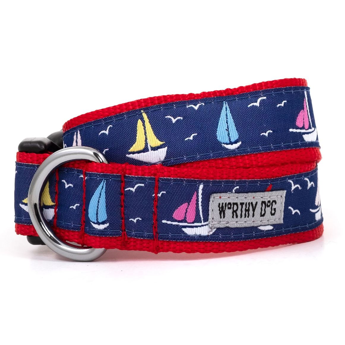 Sailboats Dog Collar