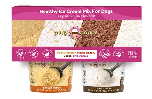 Puppy Scoops Dog Ice Cream Sample Pack