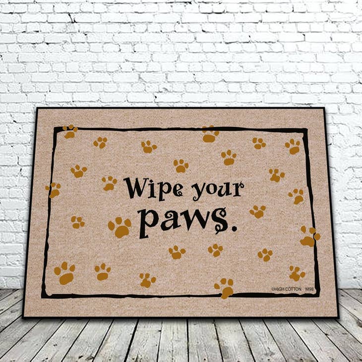 Wipe Your Paws Funny Doormat