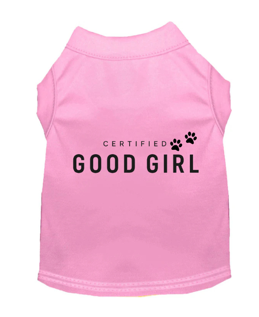 Certified Good Boy Dog Tee - Aqua (Copy)