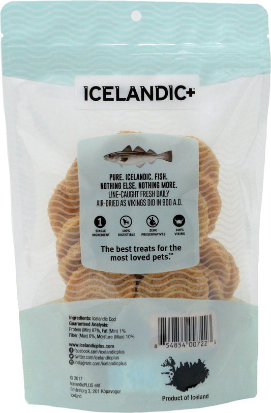 Icelandic+ Cod Fish Chips Dog Treat 3oz