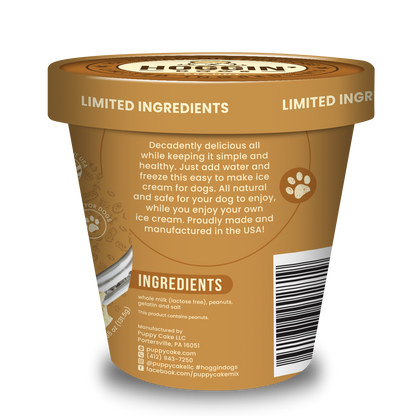 Hoggin' Dogs Ice Cream Mix - Peanut, Pint Size, 4.65 oz