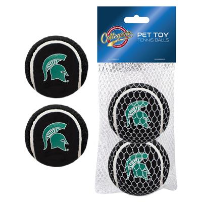 NCAA Michigan State 2 Pc Tennis Ball