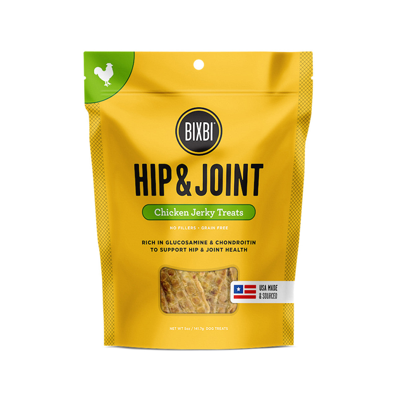 Bixbi Hip & Joint Jerky Treats - Chicken 5oz