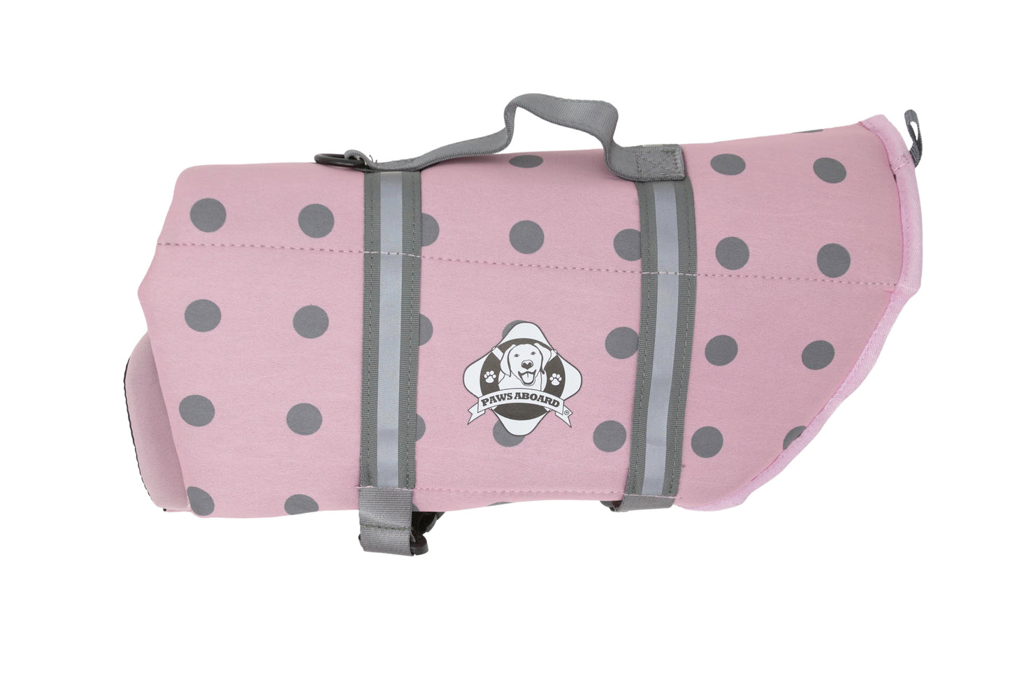 Dog Life Jacket - Neoprene Pink/Grey