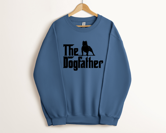 The Dogfather Sweatshirt, Indigo Blue
