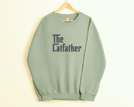 The CatFather Sweatshirt, Sage