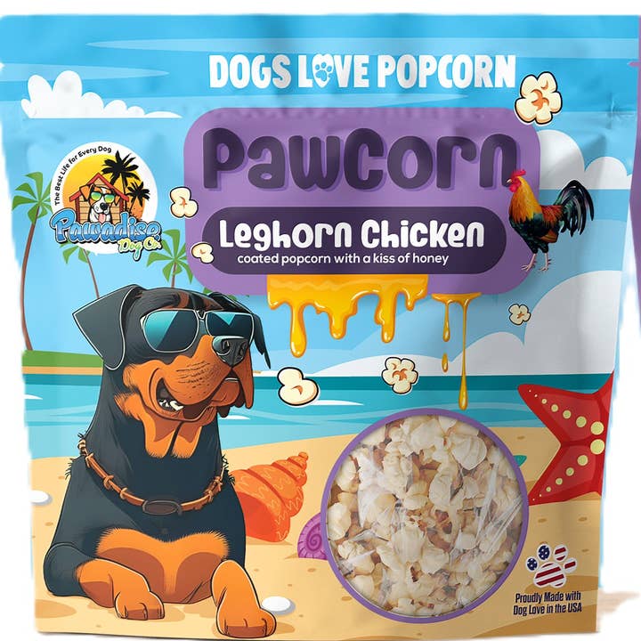 PawCorn Healthy Dog Treats - Leghorn Chicken