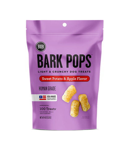 [Clearance 20%] Bixbi Bark Pops - Sweet Potato & Apple 4oz