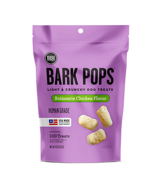 Bixbi Bark Pops - Rotisserie Chicken 4oz