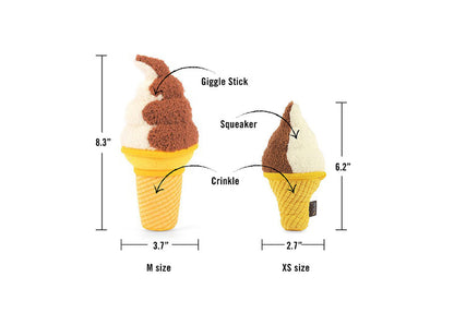 Snack Attack Swirls n Slobbers Soft Serve Toy