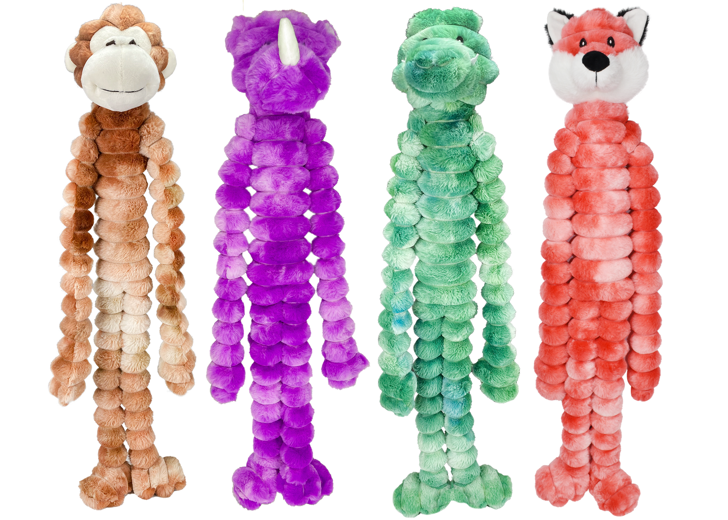 Multipet Crimpy Cuddler 27" Dog Toy