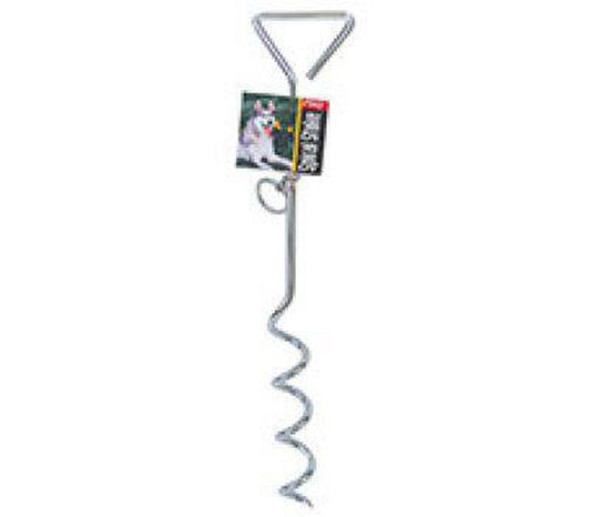 Boss Pet Spiral Tie-Out Stake 18'