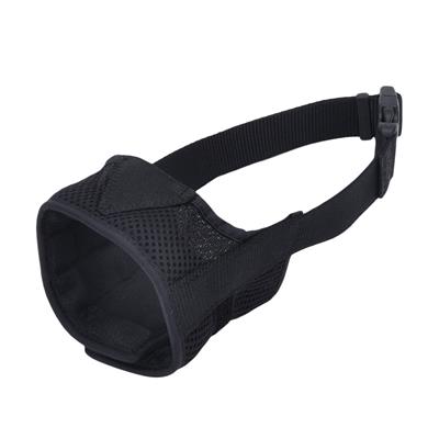 Best Fit Adjustable Comfort Dog Muzzle, Black