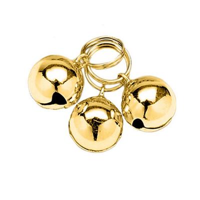 Round Pet Bells, Gold, 3 Pack