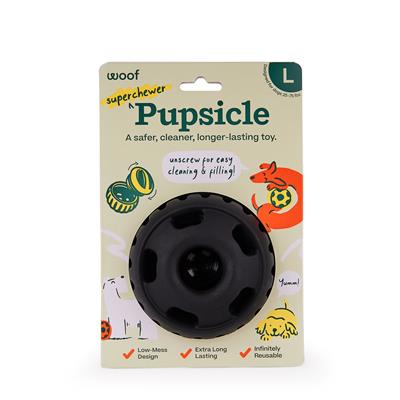 Woof Pet Pupsicle for 'Power Chewer' , Treat Dispensing Dog Toy