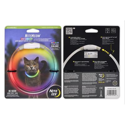 NiteMeow™ Rechargeable LED Safety Necklace