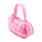 Pink Checker Chewy Vuiton Handbag