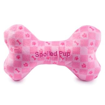 Pink Checker Chewy Vuiton Bones