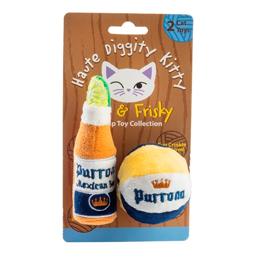 Purrona Bottle & Ball Organic Catnip Toys