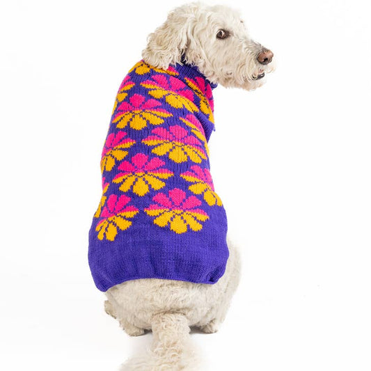 Flower Power Dog Sweater