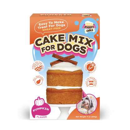Puppy Cake Mix - Pumpkin (wheat-free)