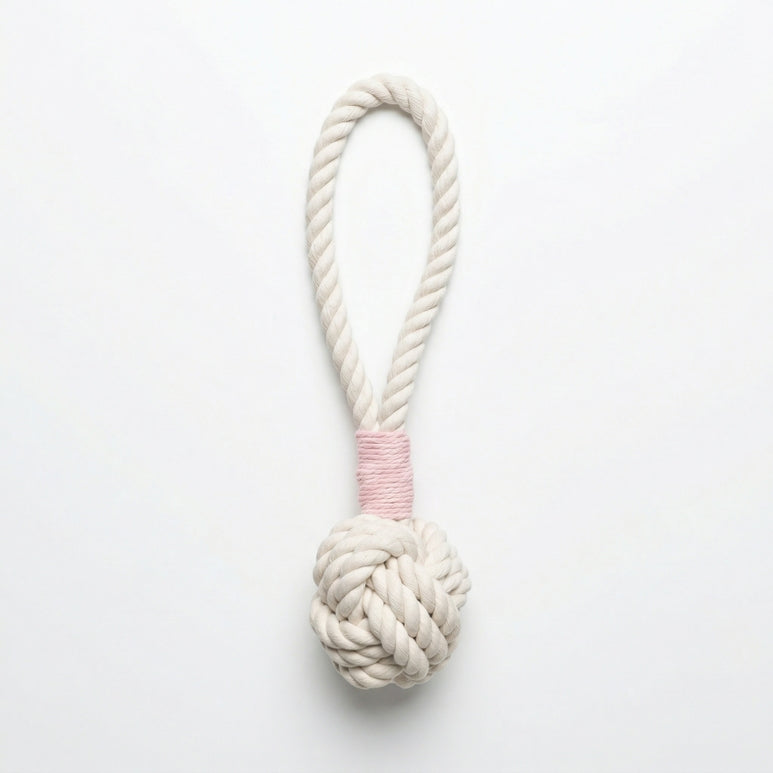 Natural White Tug Rope Toy, Large