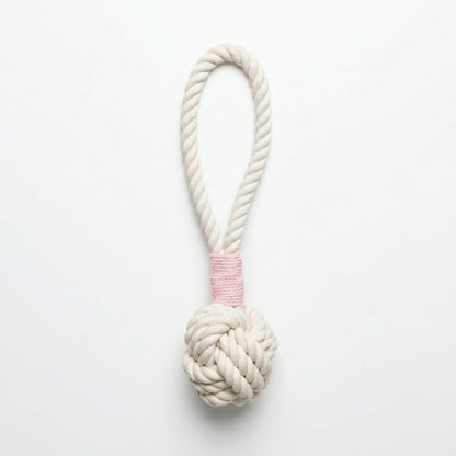Natural White Tug Rope Toy, Large