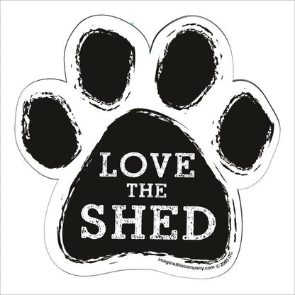 Car Magnet -  Love the Shed