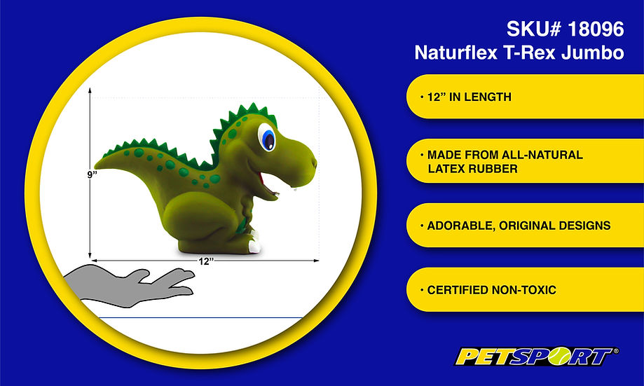 Naturflex Tiny Tots T-Rex 4"