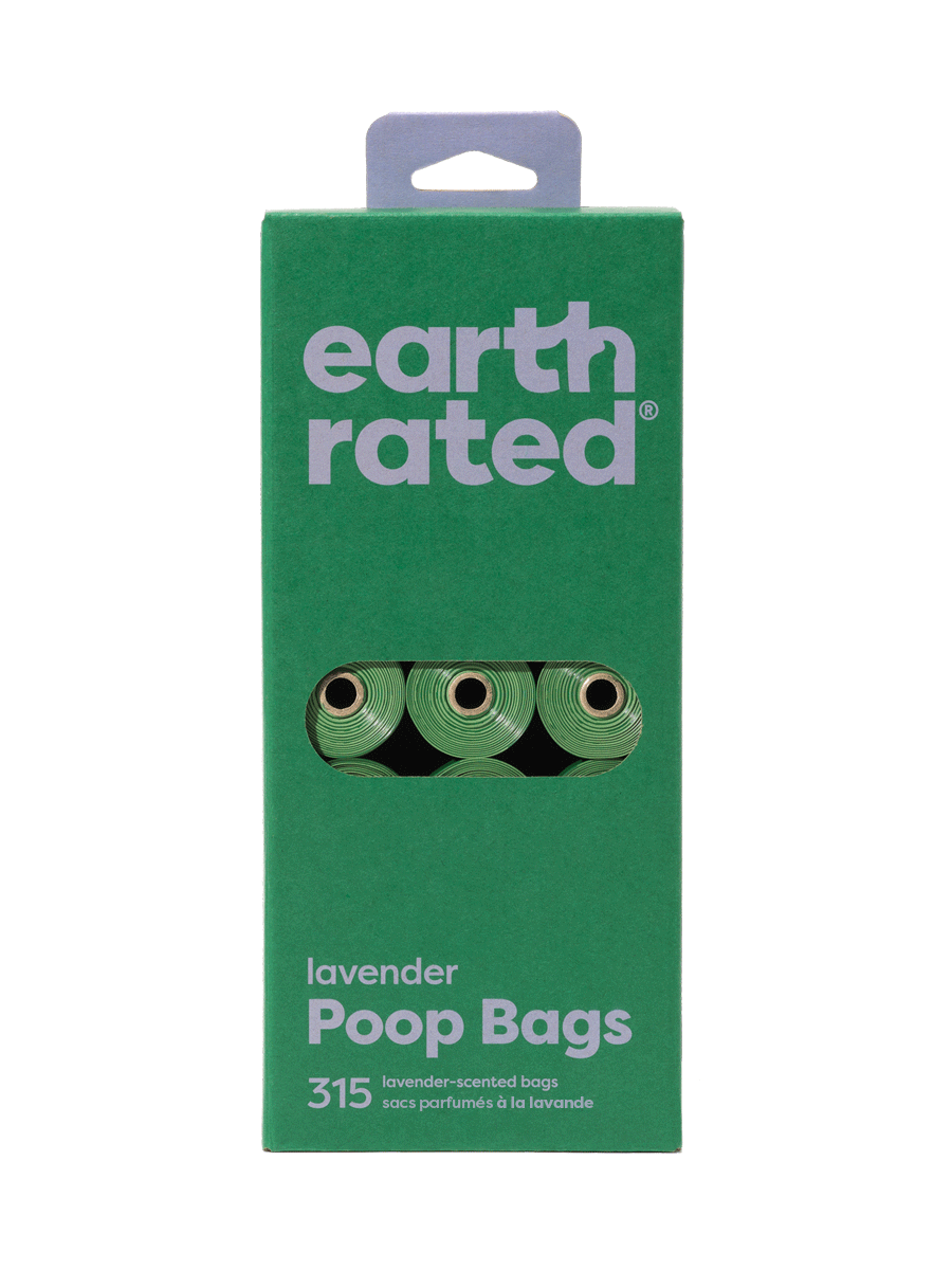 Earth Rated Poop Bags on Refill Rolls (315 bags), Lavender