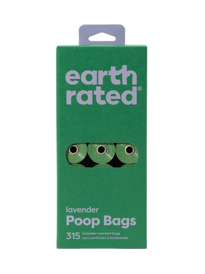 Earth Rated Poop Bags on Refill Rolls (315 bags), Lavender