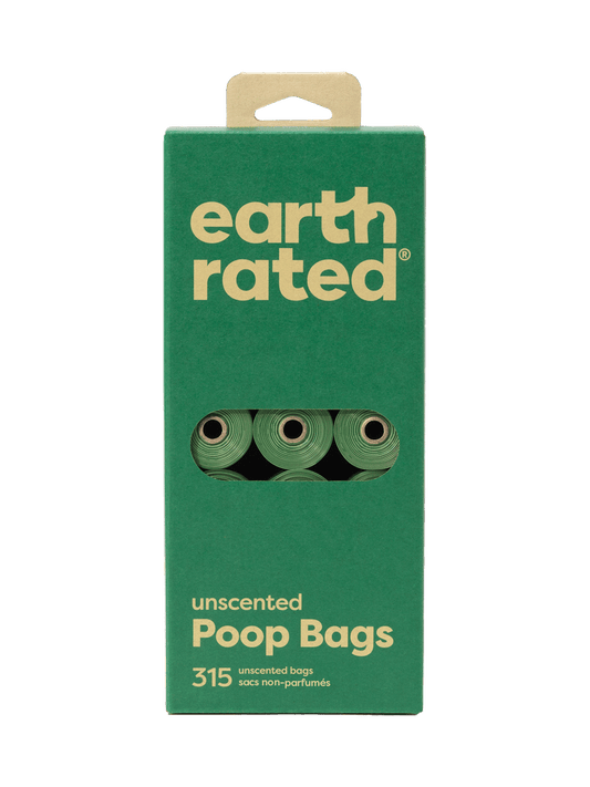 Earth Rated Poop Bags on Refill Rolls (315 bags), Unscented