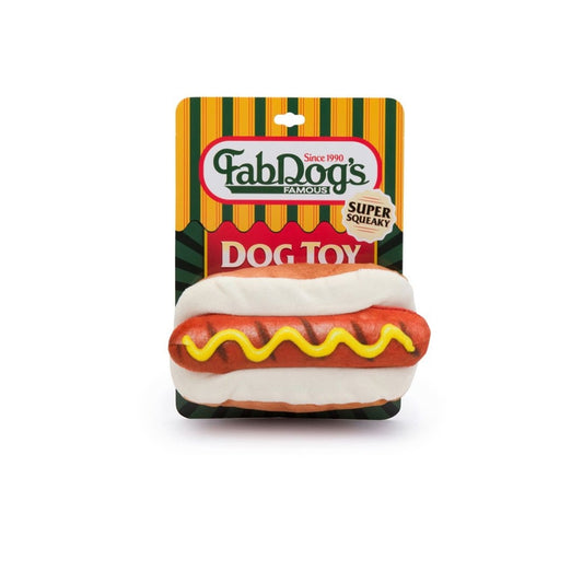 fabdog's Hot Dog Dog Toy