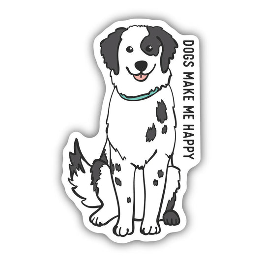 NORTHWEST STICKERS - DOGS MAKE ME HAPPY