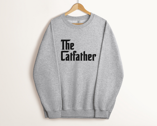 The CatFather Sweatshirt, Sport Grey