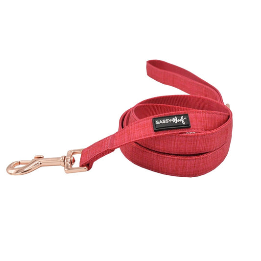 Dog Leash - Merlot