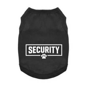 Security Dog Tank - Black