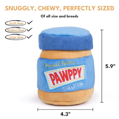 Peanut Butter Jar Snuffle Dog Toy