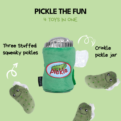 Pickle Set Hide & Seek Dog Toy