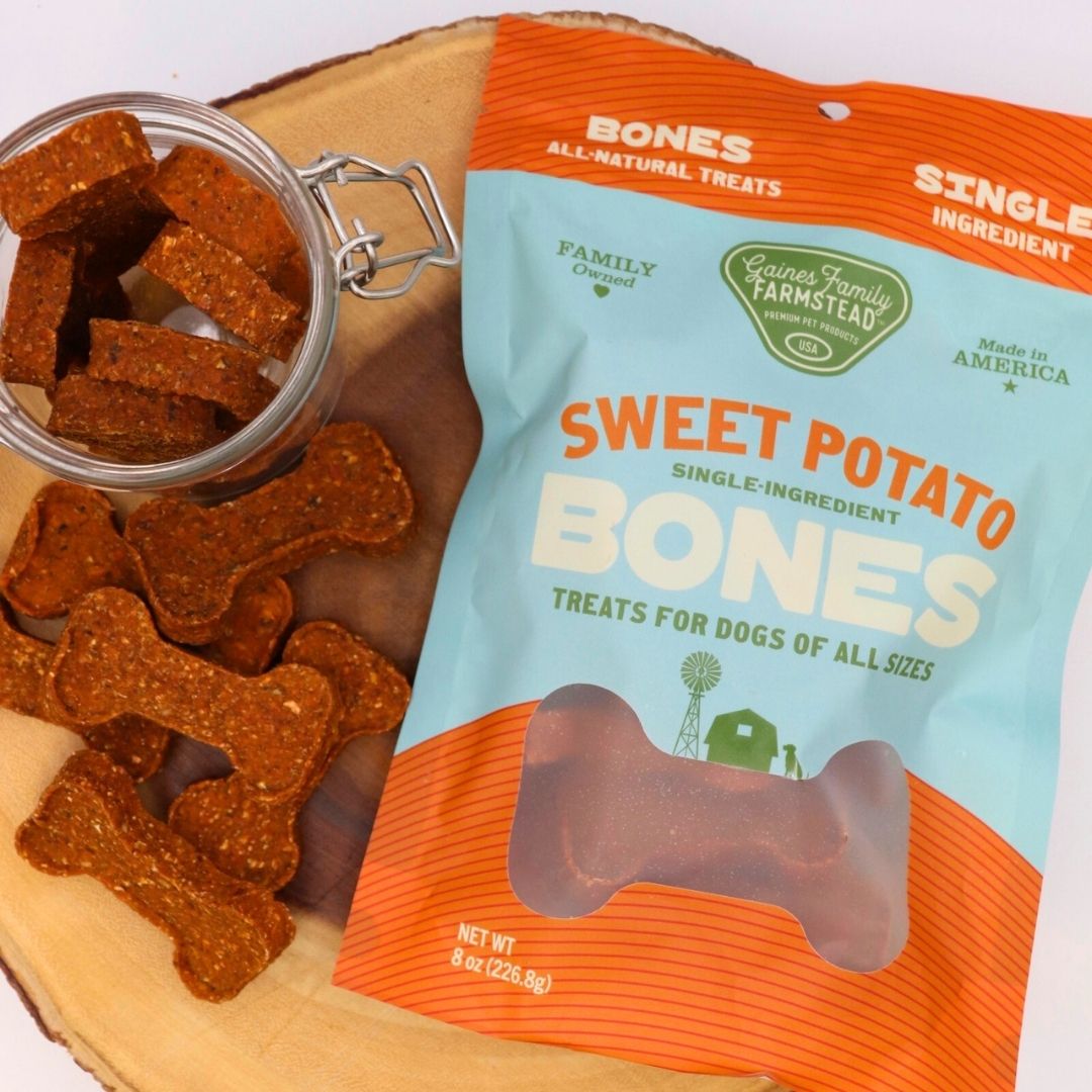Gaines Family Farmstead | Sweet Potato Bones 8oz